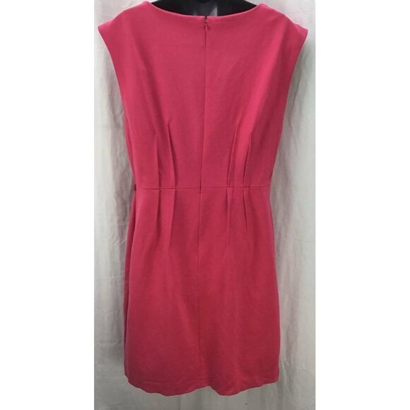 Ann Taylor LOFT Dress 10 Pink Shift Women Work - Picture 3 of 5